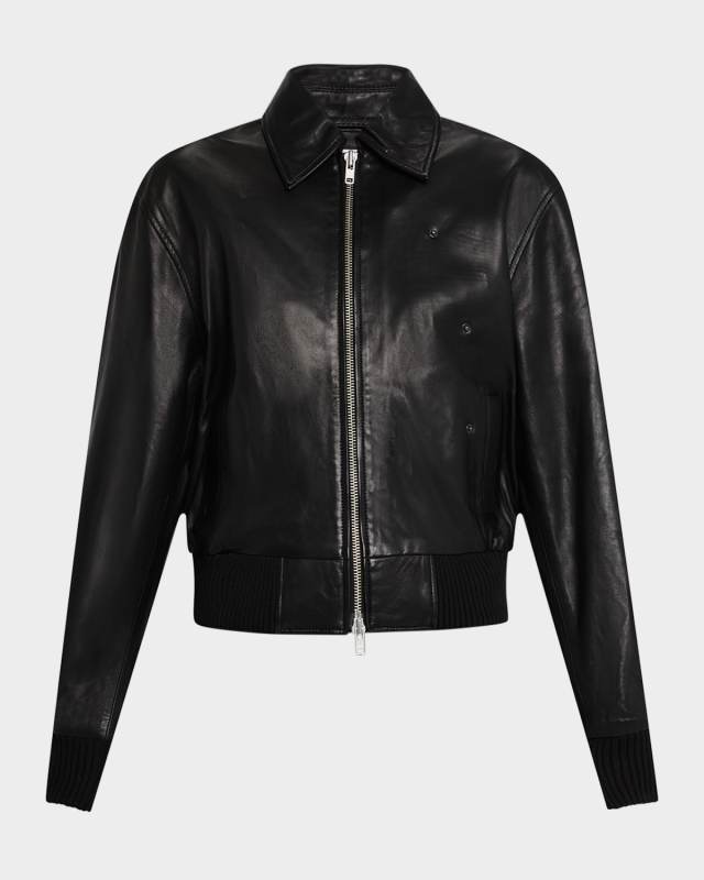 Leather Flight Bomber
